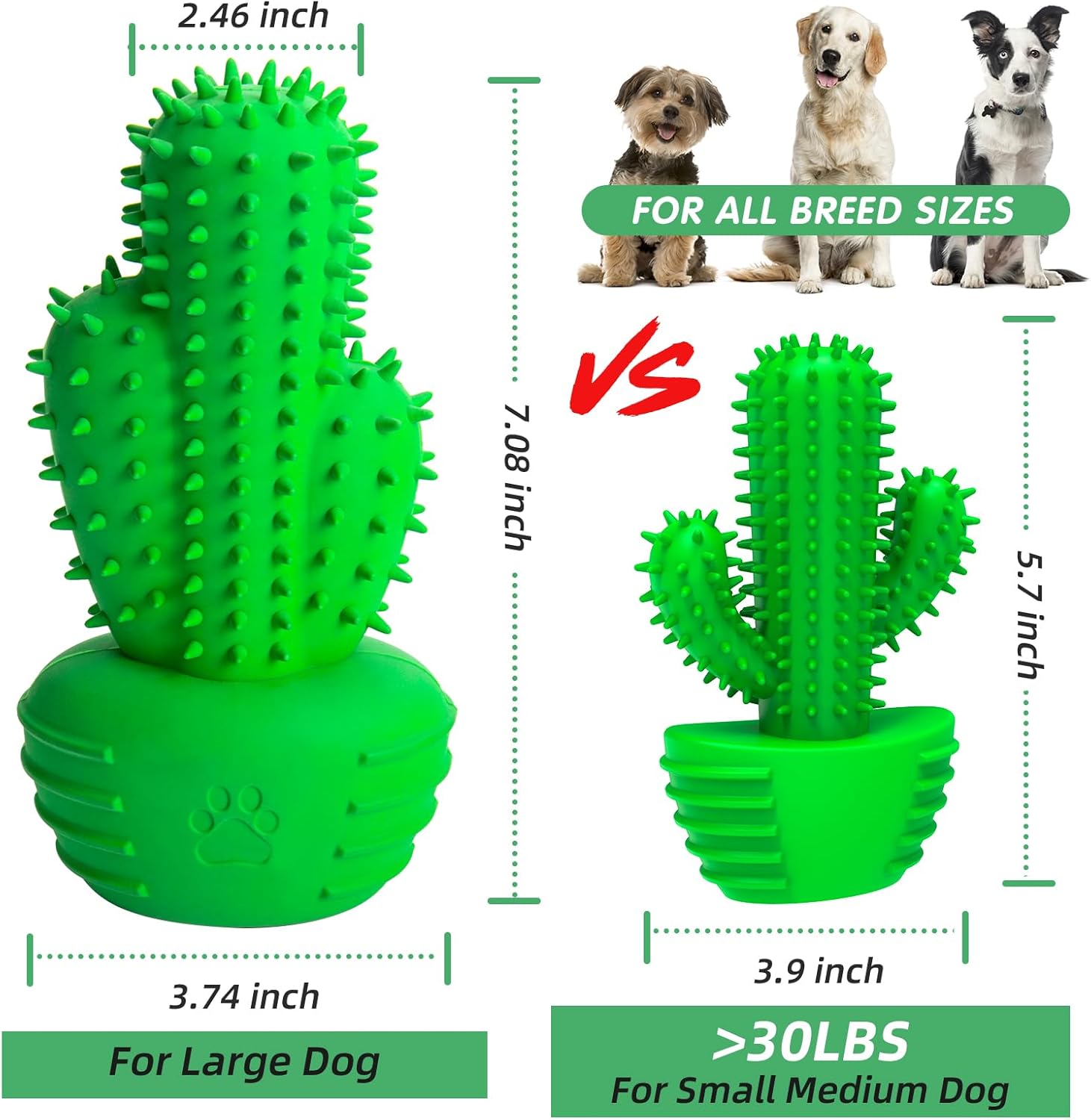 Dog Chew Toys Dog Toothbrush Stick Teeth Cleaning Brush Dental for Medium Large Dog, Puppy Christmas Easter Birthday Gifts, Outdoor Squeaky Toys for Aggressive Chewers Interactive Tough Toys
